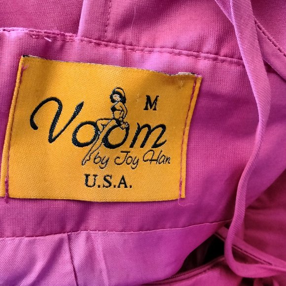 Voom Runway Sleeveless Strapless well fitted short  Mini Dress Fucsia Size M - Picture 7 of 7